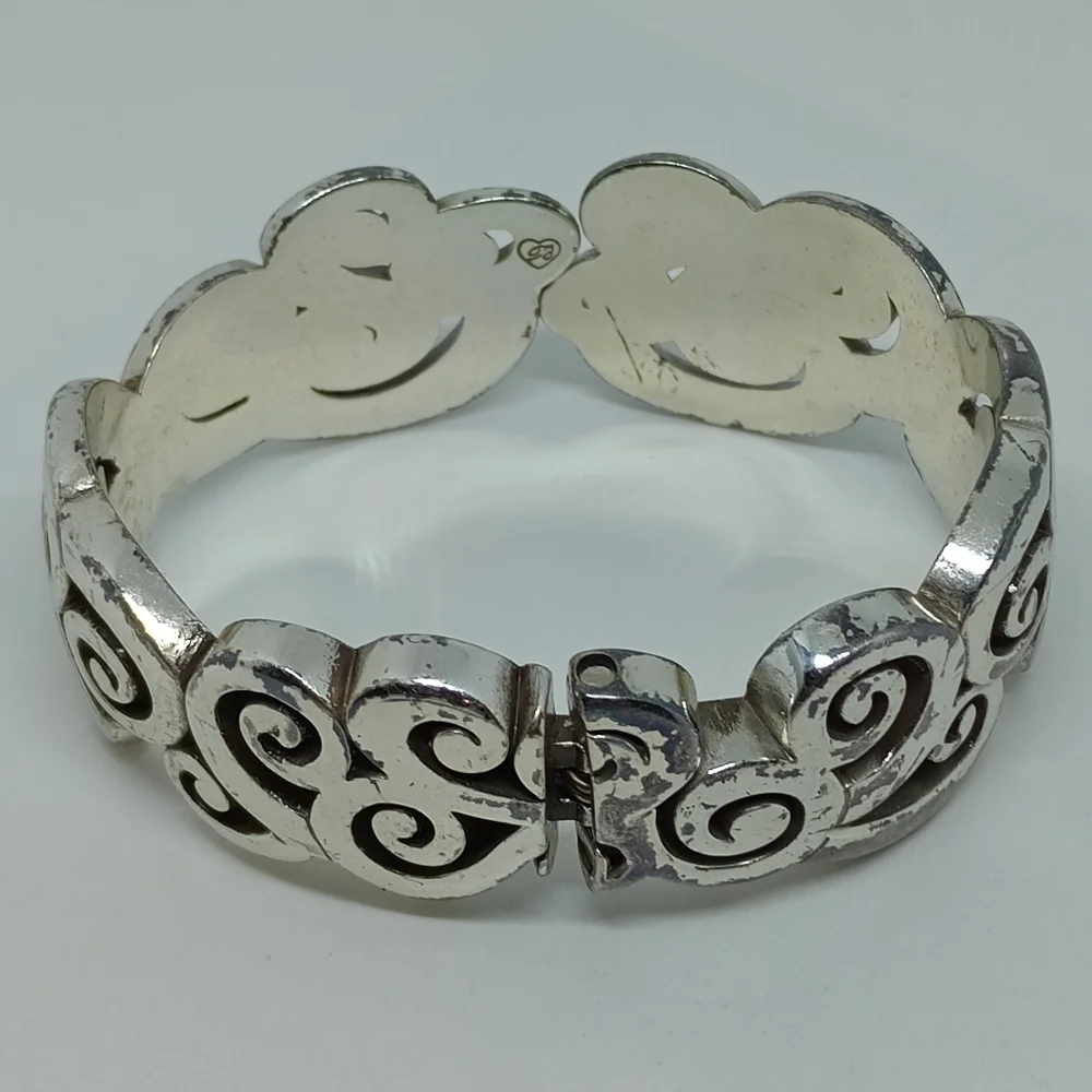* Brighton Mingle chunky scroll clamper bracelet